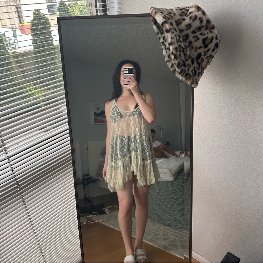 Free People Lace Slip